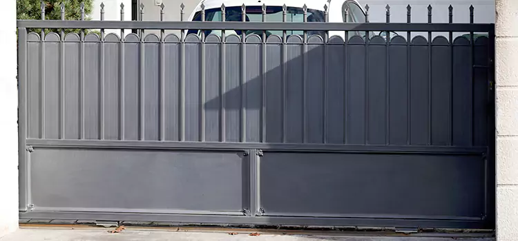 Metal Driveway Gate Installation Angleton