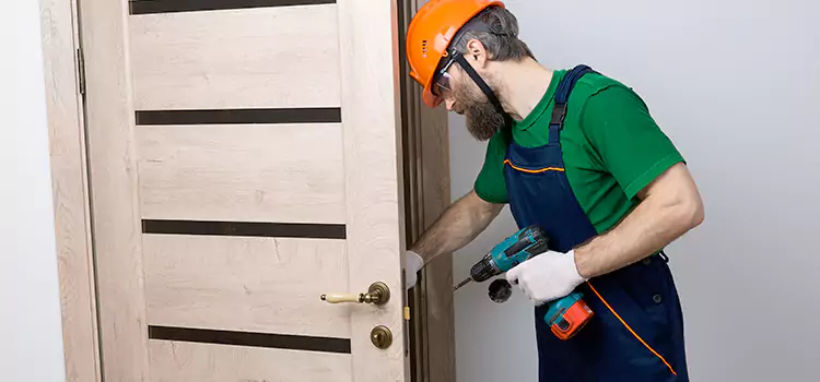 Replace Internal Door Handle with Lock Angleton